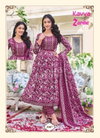 Zarina Vol 3 By Kavya Naira Cut Cotton Kurti With Bottom Dupatta Wholesale Market In Surat
